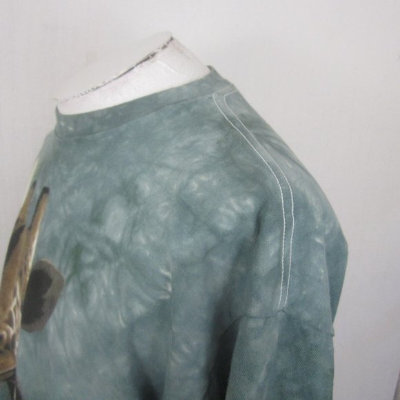The Mountain Delta Pro Weight T Shirt XL Giraffe Tie dye Moonlight vintage 90s - Picture 7 of 9